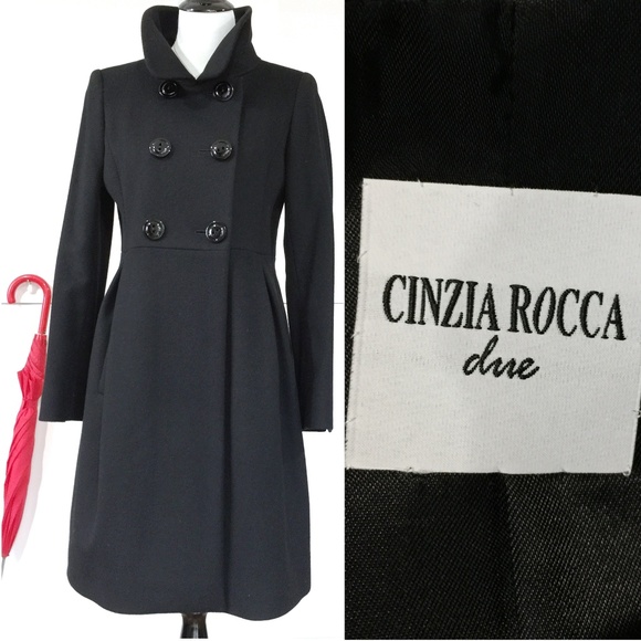 Cinzia Rocca Jackets & Blazers - Cinzia Rocca Italy Wool Blend Walking Coat Sz 6